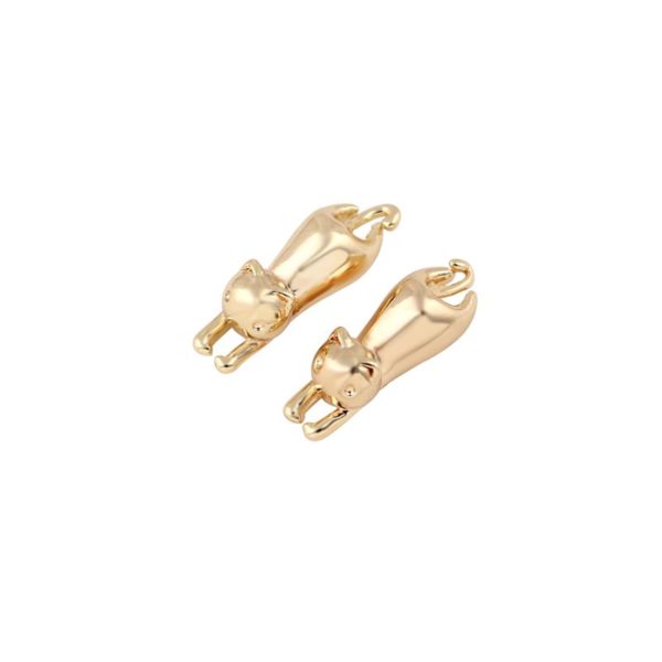 Boucles d'oreilles chat – Image 3
