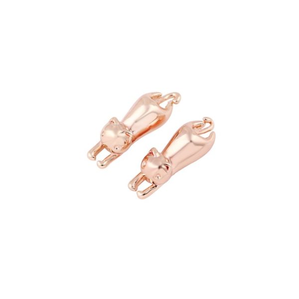 Boucles d'oreilles chat – Image 4
