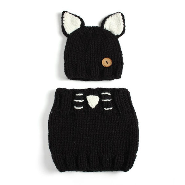 Echarpe et bonnet chat 1 - 3ans – Image 3