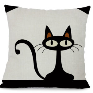 Housse de coussin Réglisse