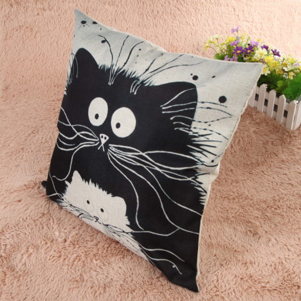 Housse de coussin Gribouille et Duchesse – Image 2