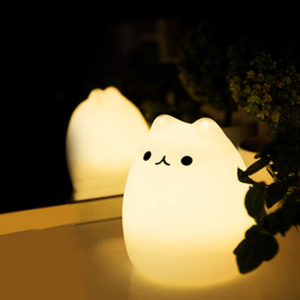 Lampe veilleuse chat