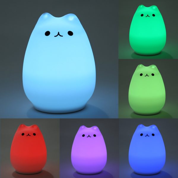 Lampe veilleuse chat – Image 2
