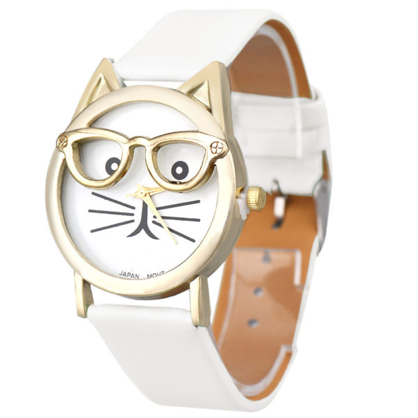 Montre chat à lunettes – Image 5