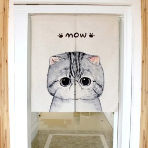 Panneau japonais chat mignon