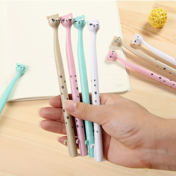 4 stylos chats mignons – Image 2