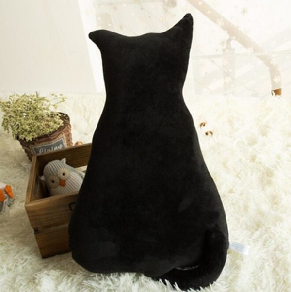 Coussin silhouette de chat – Image 2