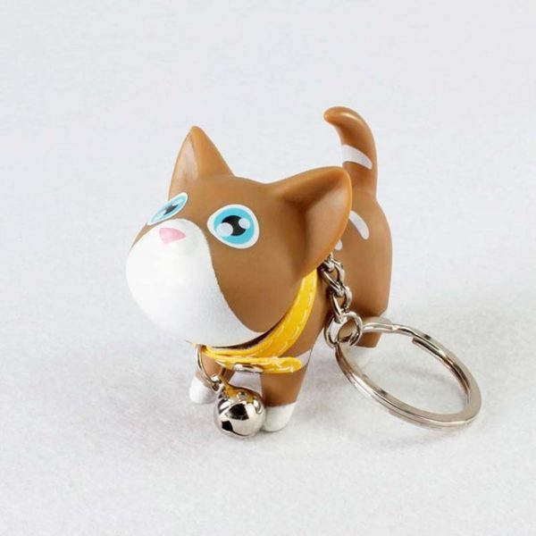 Porte-clés chat grelot - lot de 5 – Image 5