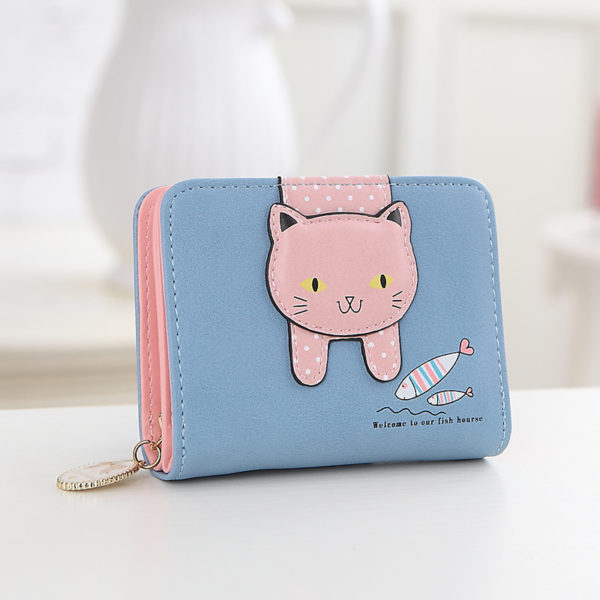 Porte-monnaie chat et poissons – Image 6