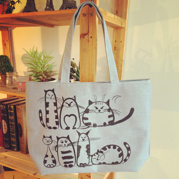 Sac cabas chats – Image 3
