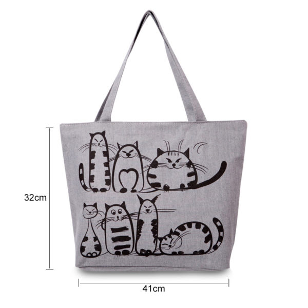 Sac cabas chats – Image 4