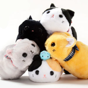Trousse peluche chat