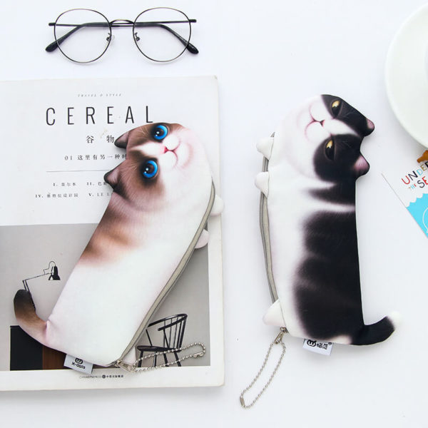 Trousse en forme de chat – Image 3