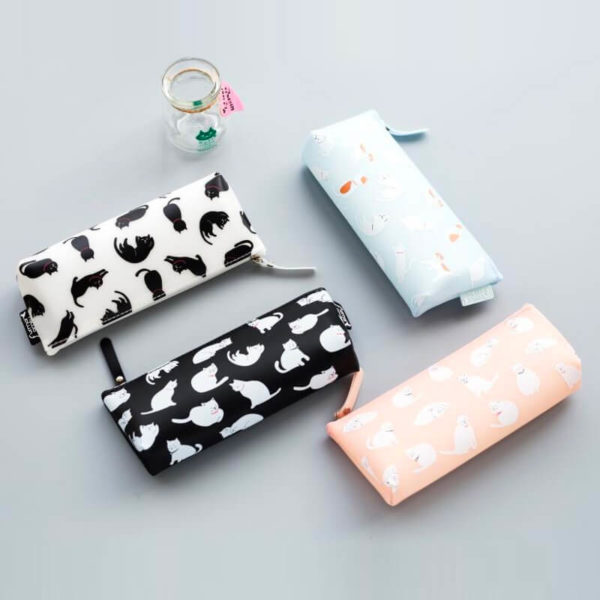Trousse motif chat